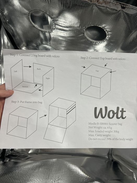 новая термосумка wolt