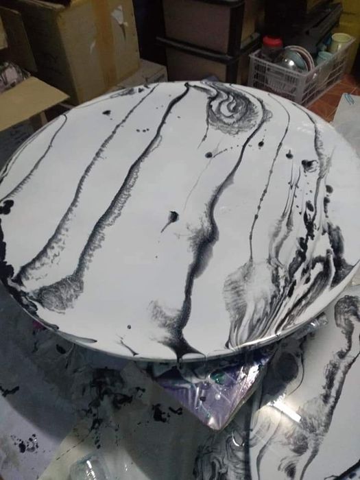 Стол декоративные с эпоксидной смолой