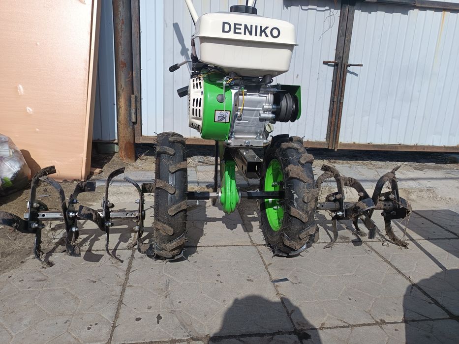 Вспашка мотоблоком