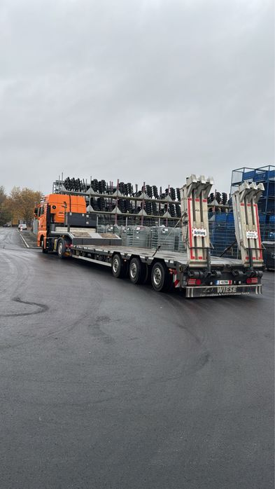 Tranport utilaje constructii