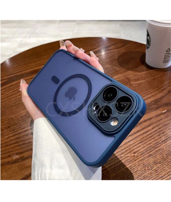 Iphone 16 / 16 PRO / 16 PLUS / 16 PRO MAX - Husa Magsafe Hybrid Mata