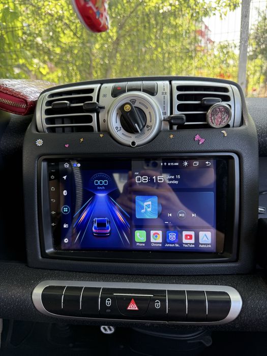 Navigatie Android  Smart For Two 2 Carplay Android Auto + Camera