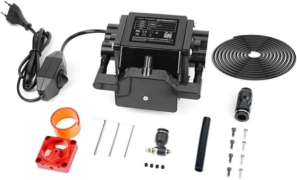 Kit Air Asist, Compresor Silentios 30L/min pt Gravator Laser CNC