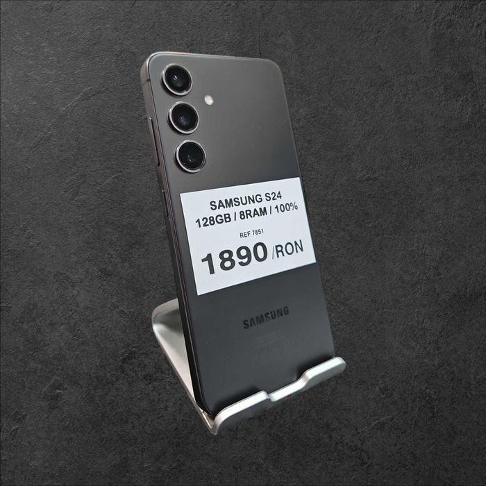 Samsung S24 128GB 8RAM 100% (2 buc) / Amanet Tulcea