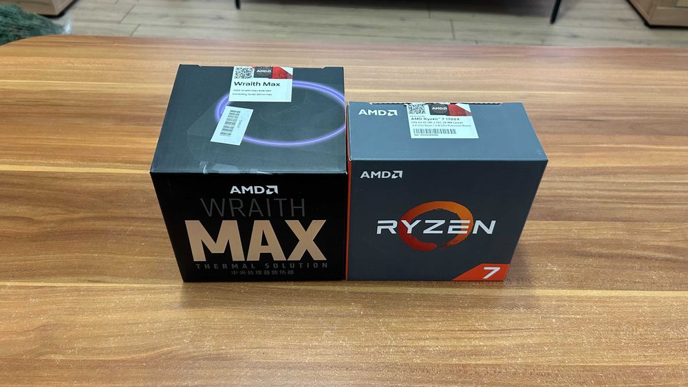 Processor AMD Ryzen 7 1700X CPU + Cooler
