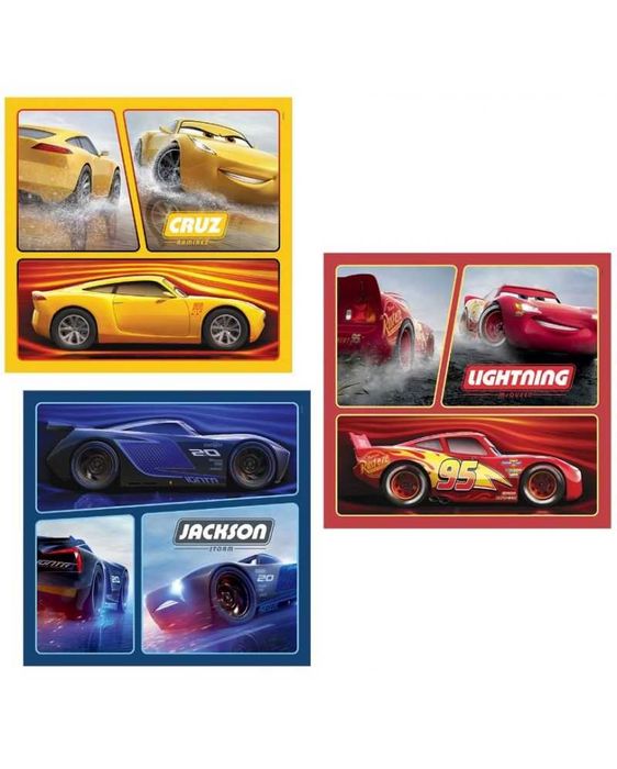 Пъзел Clementoni от 3 x 48 части - Колите