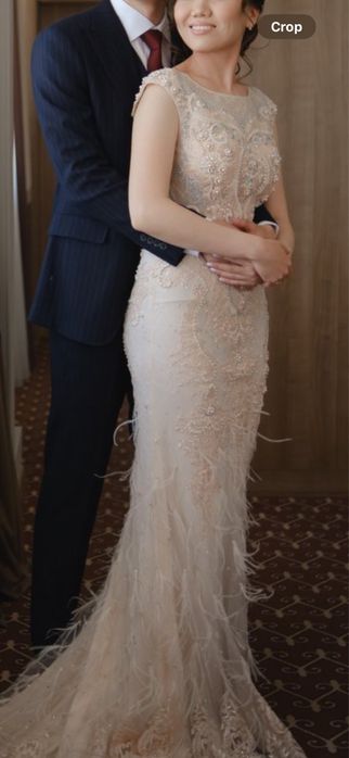 Вечернее платье рыбка