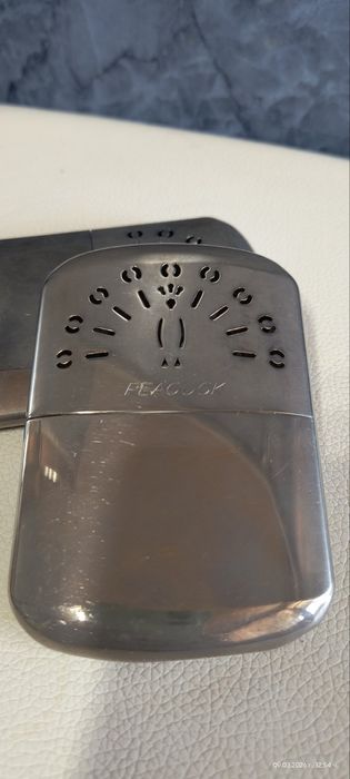 2бр. колекционерски джобни печки Peacock made in Japan