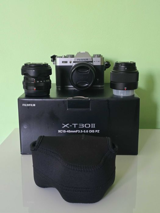 Fujifilm X-T30 II с гаранция (много пазен, на малко кадри)