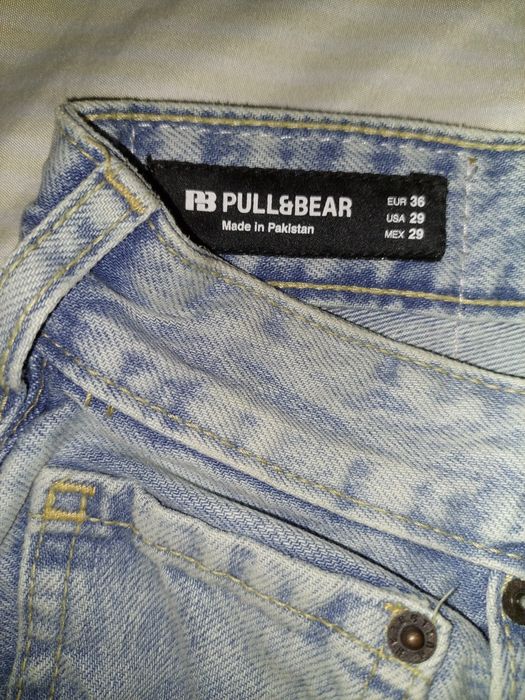 Baggy Jeans Pull&Bear - light blue denim