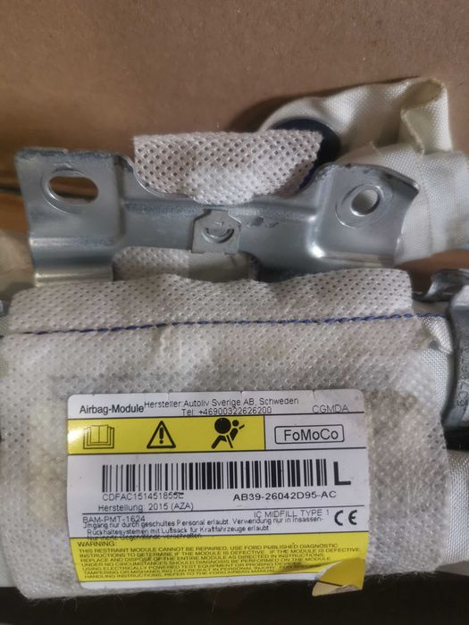 Airbag таван ляв Ford Ranger III