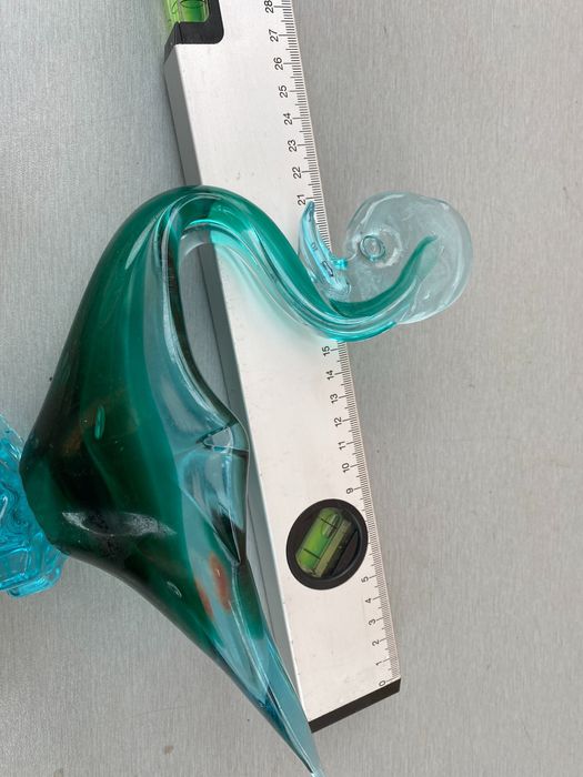 Италианска фигура от Мурано стъкло пепелник