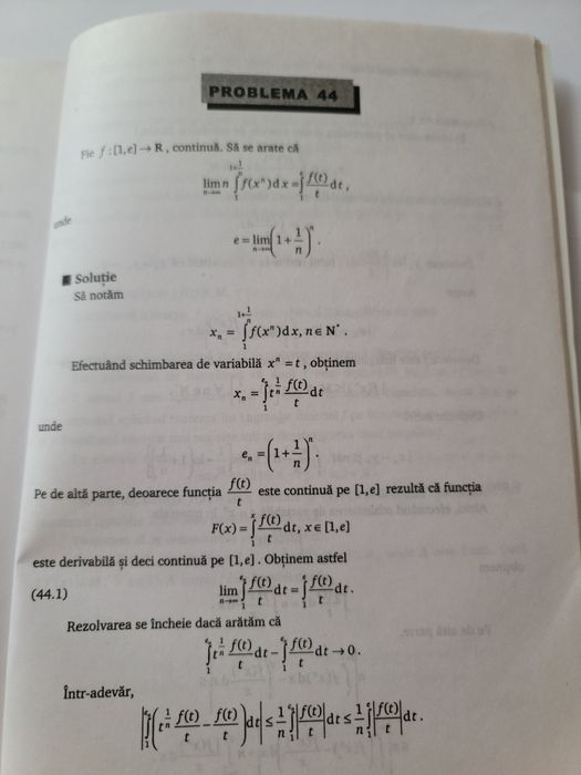 Analiza matematica- probleme rezolvate si comentate