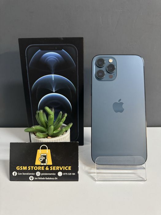 Iphone 12 Pro Max 512Gb Pacific  Blue Garantie Gsm Store&Service