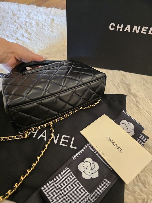 Налична чанта Chanel Kelly 23K Black