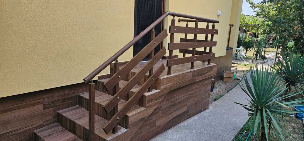 Изработка и монтаж на алуминиеви парапети