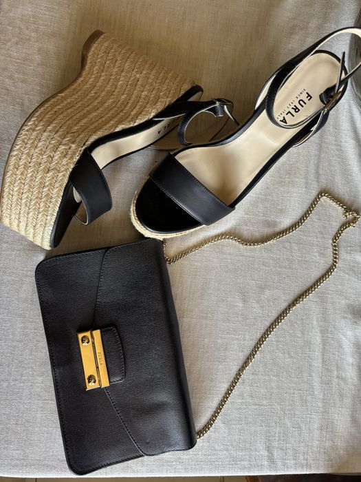 Furla сандали и чанта