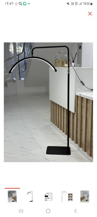 Продам кольцевую бестеневую лампу