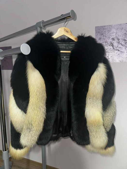 Haină de blană nouă model deosebit