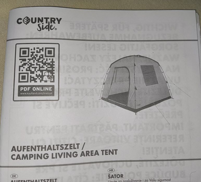 Cort adăpost  living