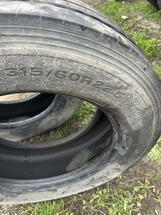 Гуми  315/60/22,5 предни на 70% Paxxon eco