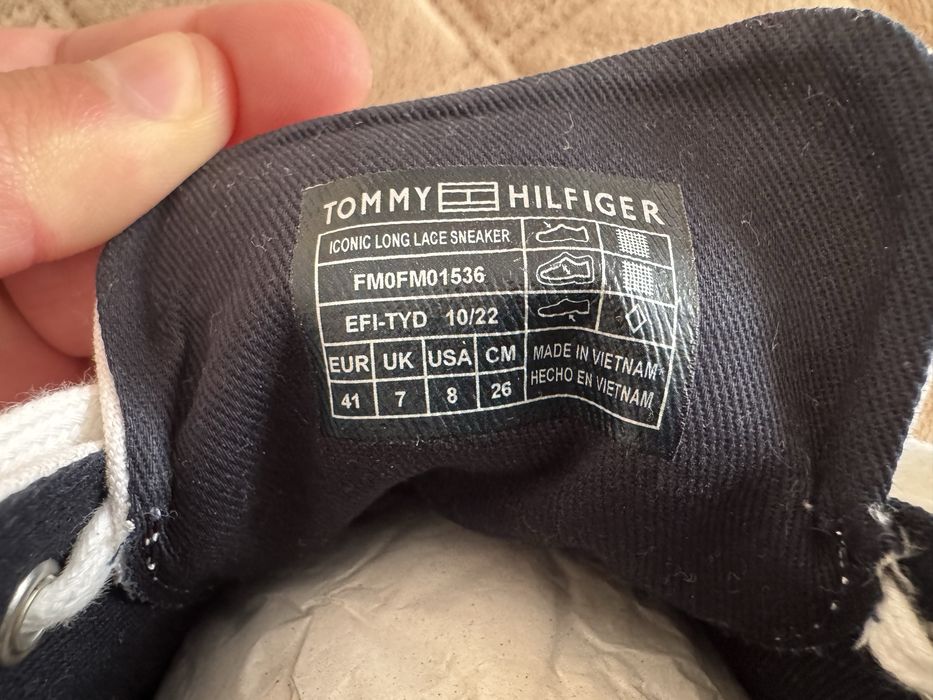 Tommy Hilfiger Сникърси бели