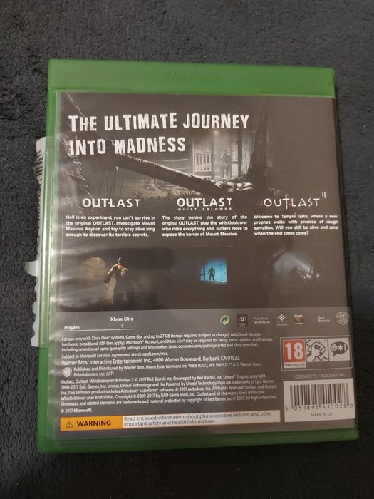 Outlast Trinity Xbox One