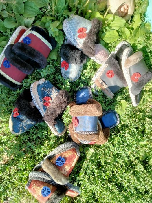 Тапочки ручная работа