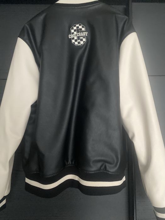 Кожено яке ZARA, тип бомбър