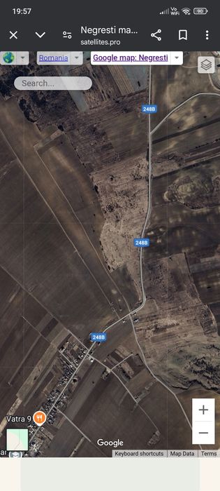 Teren de vânzare în oras Negrești Vaslui