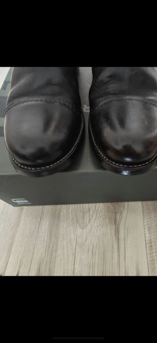 G star кожени боти