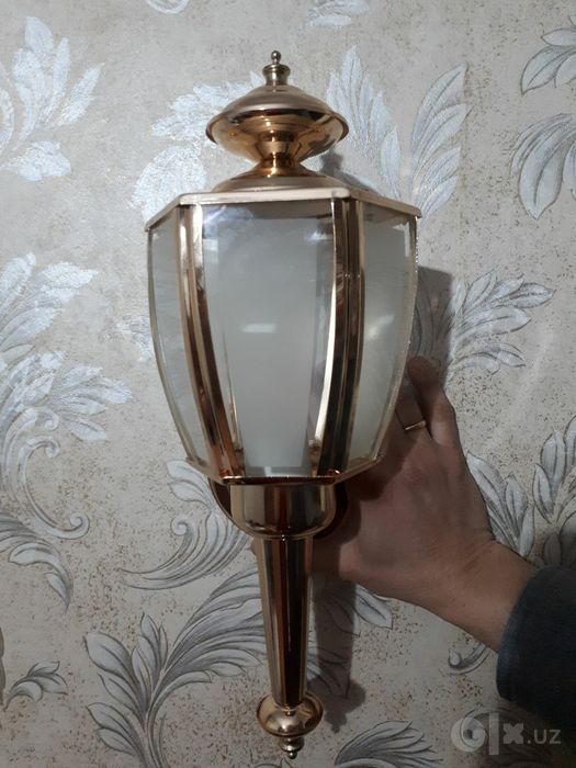 2 уличных настенных фонаря