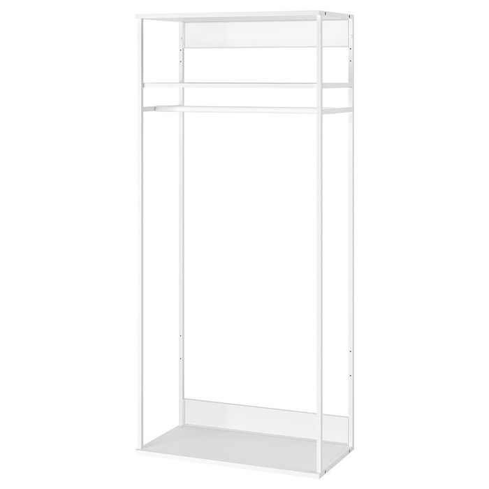 SIGILAT, NOU, Cuier de haine, IKEA PLATSA, alb, 80x40x180 cm