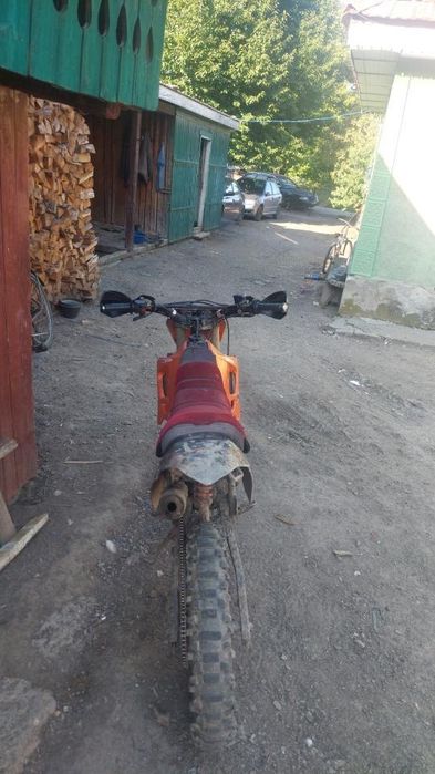 Vând cross 125cc 2t ktm