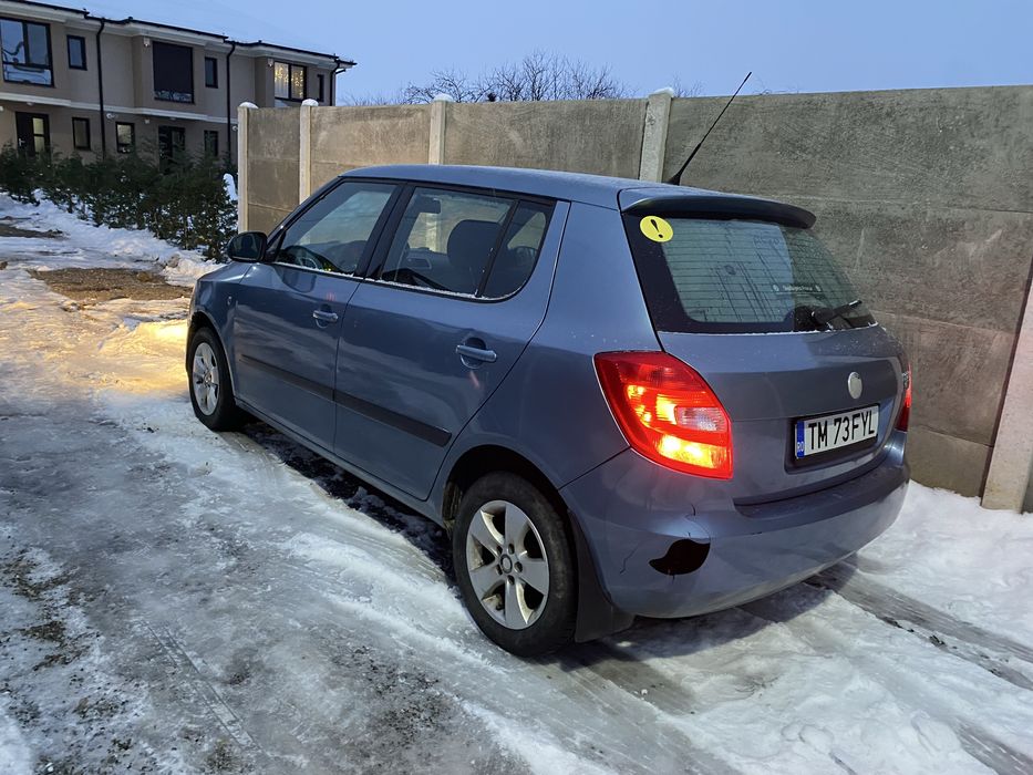Skoda Fabia 1.2 benzină – bot nou (model 2008)