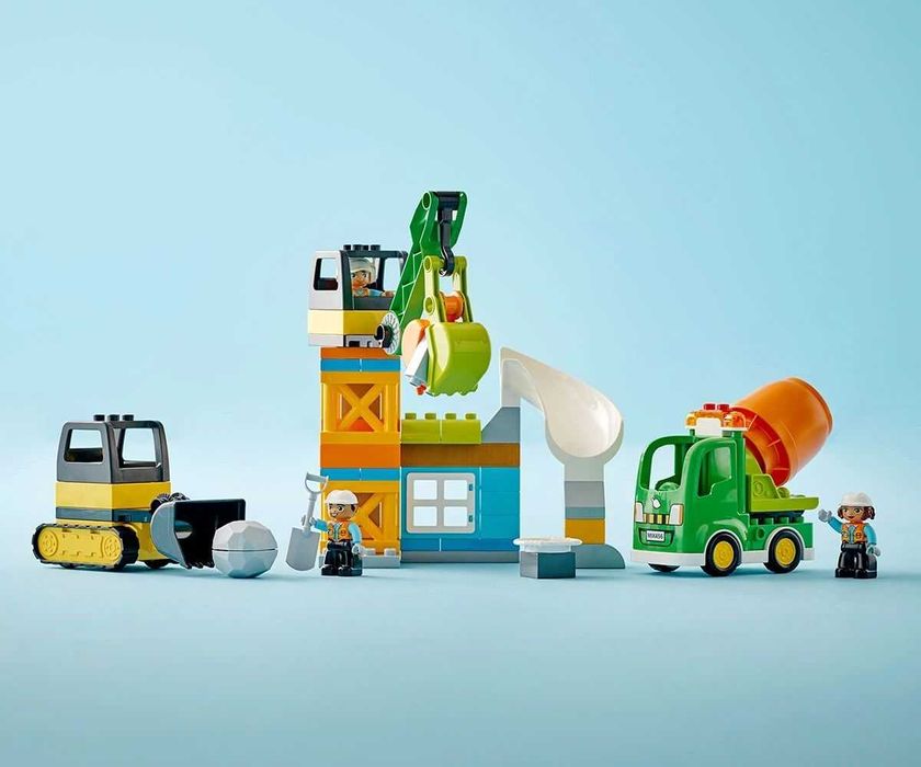 Конструктор LEGO Duplo - Строителна площадка (10990)