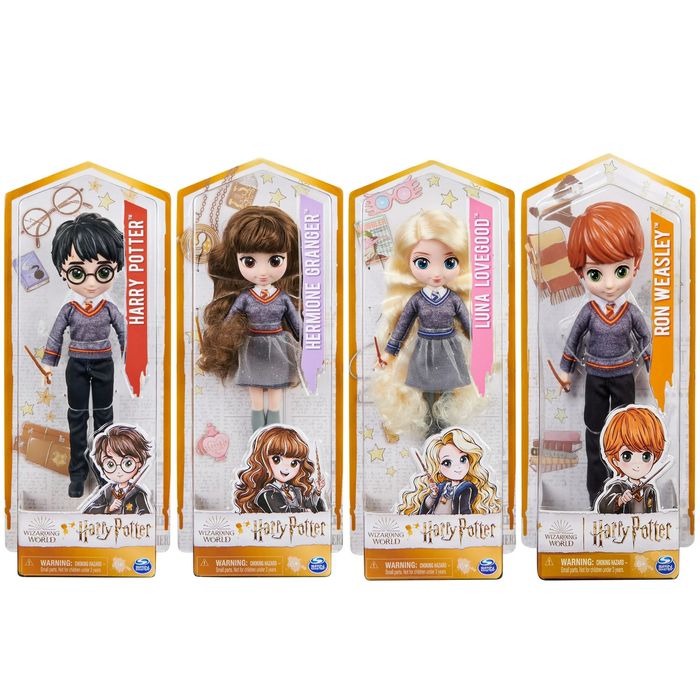 Гарри Поттер - набор из 4 кукол. Оригинал Wizarding World Harry Potter