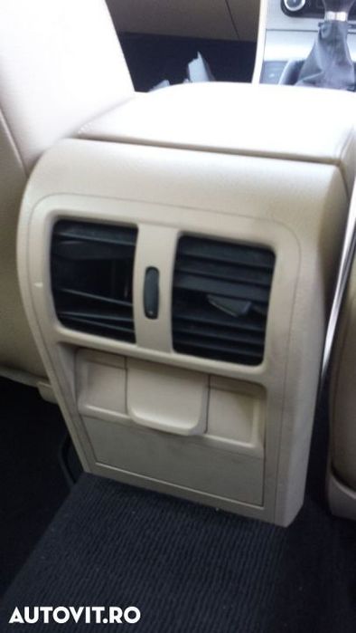Cotiera Piele Crem VW Passat B7 Break / Variant / Combi 2010 - 2015