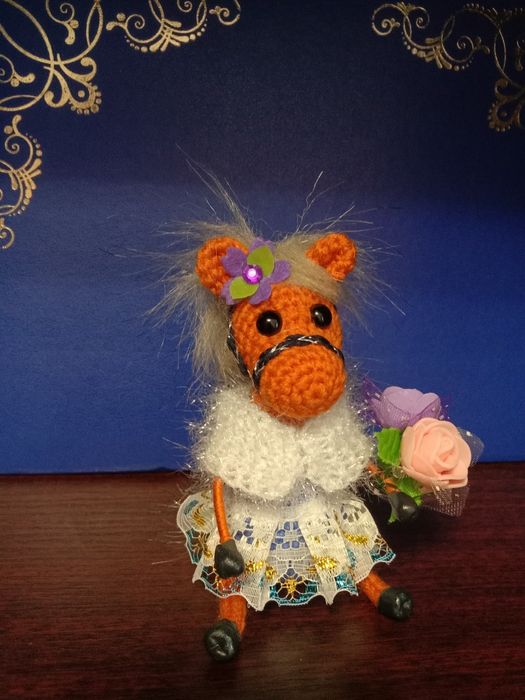 Вязаные игрушки ручной работы