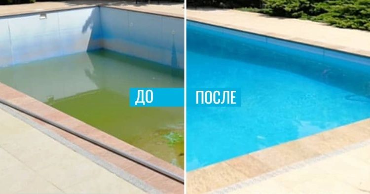 Чистка бассейнов