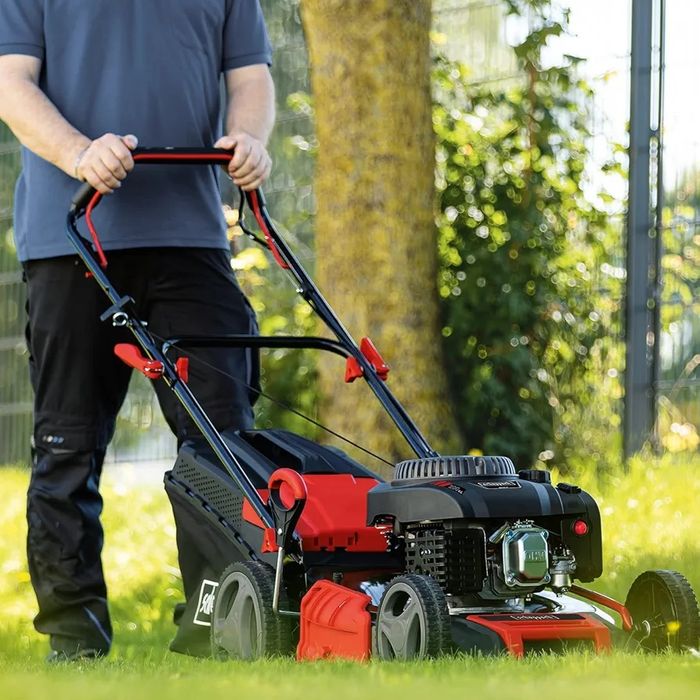 Mașină de tuns gazon scheppach 200cc 51cm autopropulsată