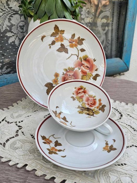 Порцеланов сервиз за чай/кафе на Johann Seltmann с азиатски мотиви