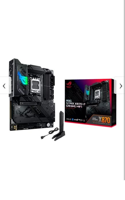 Asus ROG STRIX X870-F GAMING Wi-Fi AMD X870 AM5 Placă de bază ATX 90MB