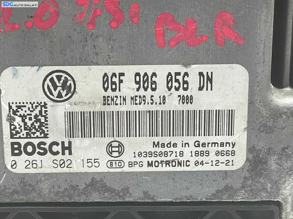 Kit Pornire ECU Calculator Motor Ceas Ceasuri Bord Chei Cheie CIP Imobilizator Volkswagen Golf 5 1.6 2.0 FSI BLR 2004 - 2008 Cod [L4453] [L4454]