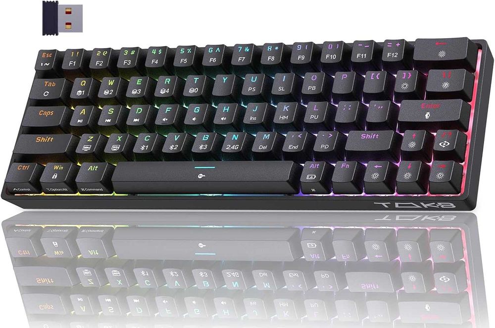 Tastatura gaming mecanica TMKB T63, fara urme de folosire, ca noua