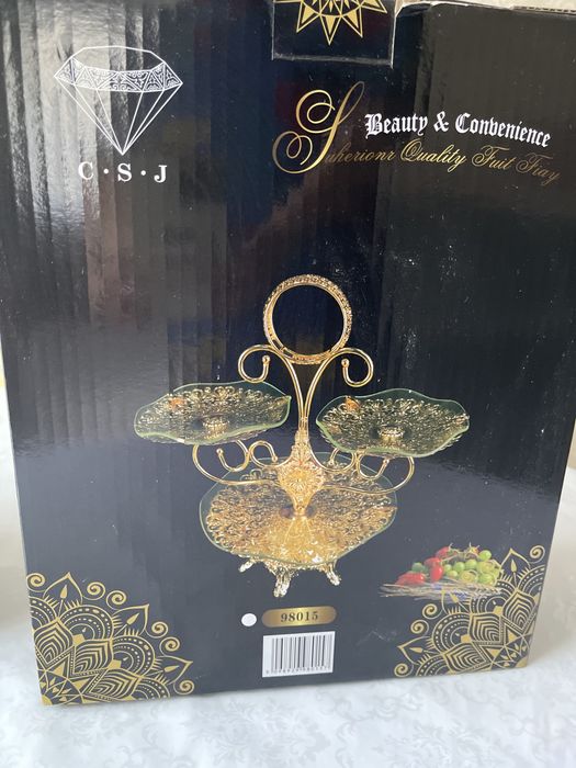 Менажница этажерка