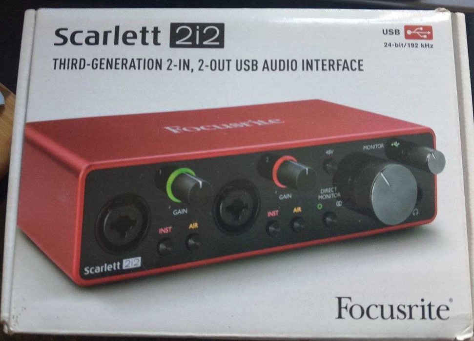 Focusrite Scarlett  2i2 3 gen