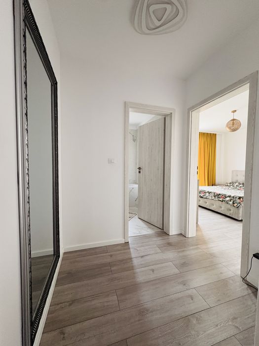 Apartament 2 camere Giroc – 56 mp | 2 balcoane | Parcare privată | Complet mobilat |