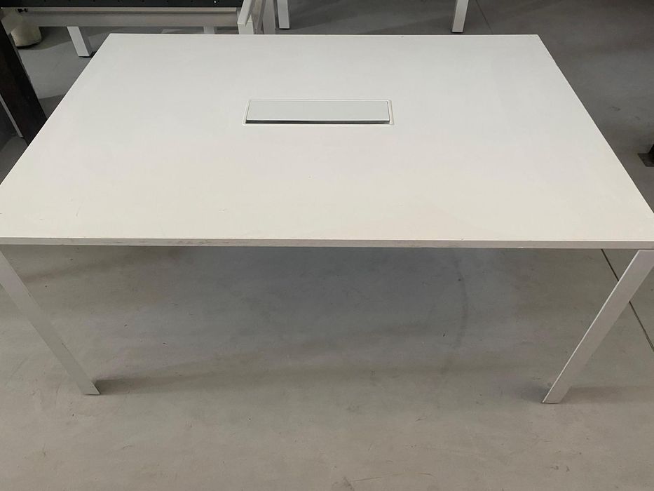 Masă Ședințe Conferințe 150X100 cm; Birou de Lucru Cadru Metalic