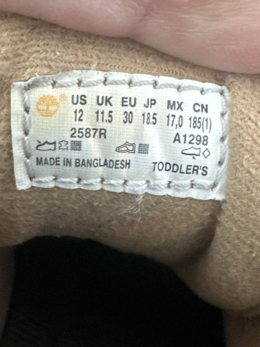 Детские ботинки Timberland